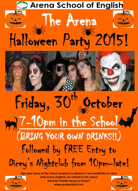 Halloween Party 2015 A4